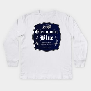 Glengoolie Blue Kids Long Sleeve T-Shirt